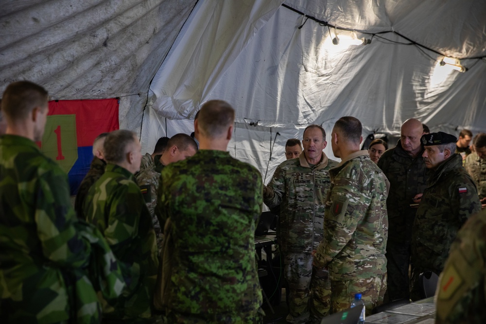 Stronger Together: Big Red One Conducts Joint Command Exercise