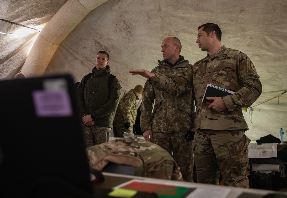 Stronger Together: Big Red One Conducts Joint Command Exercise