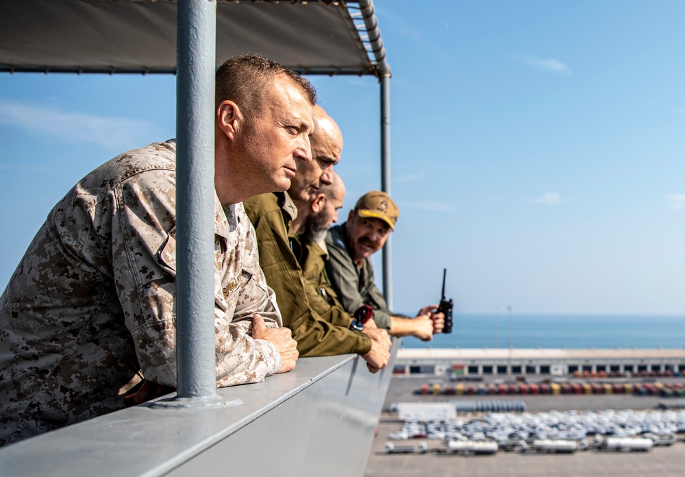 IDF’s 98th Division leadership visit the Puller