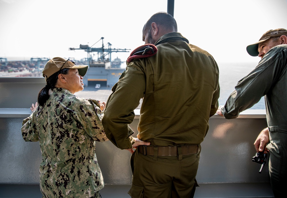 IDF’s 98th Division leadership visit the Puller