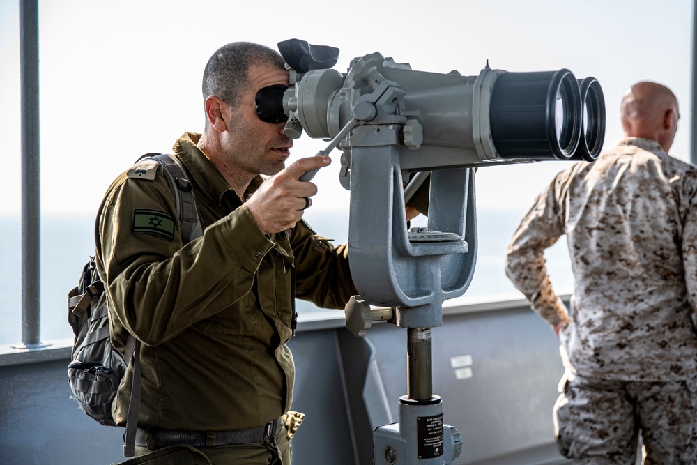 IDF’s 98th Division leadership visit the Puller