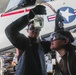 Sailors Collect Fuel Sample