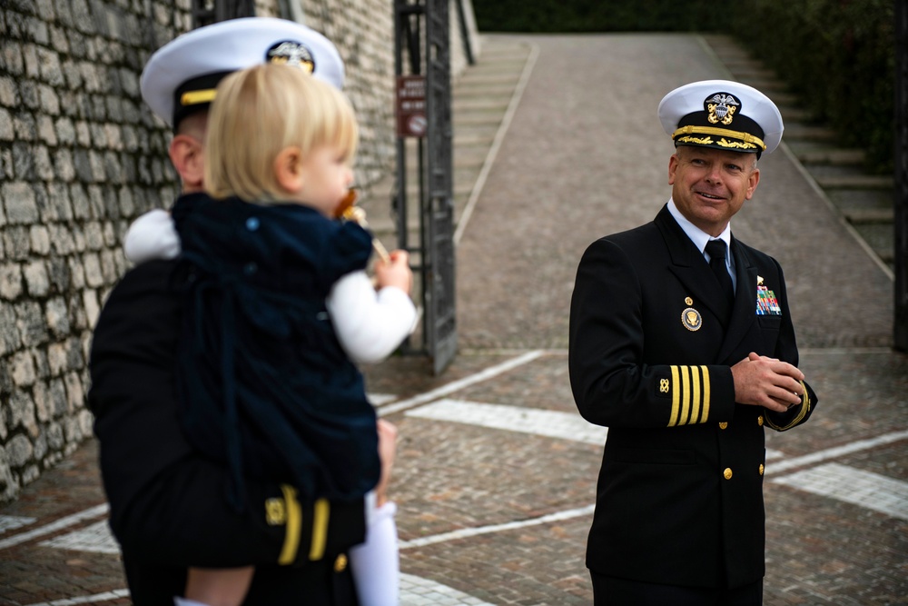 Lt. Cmdr. Daniel Syzdek Promotion Ceremony