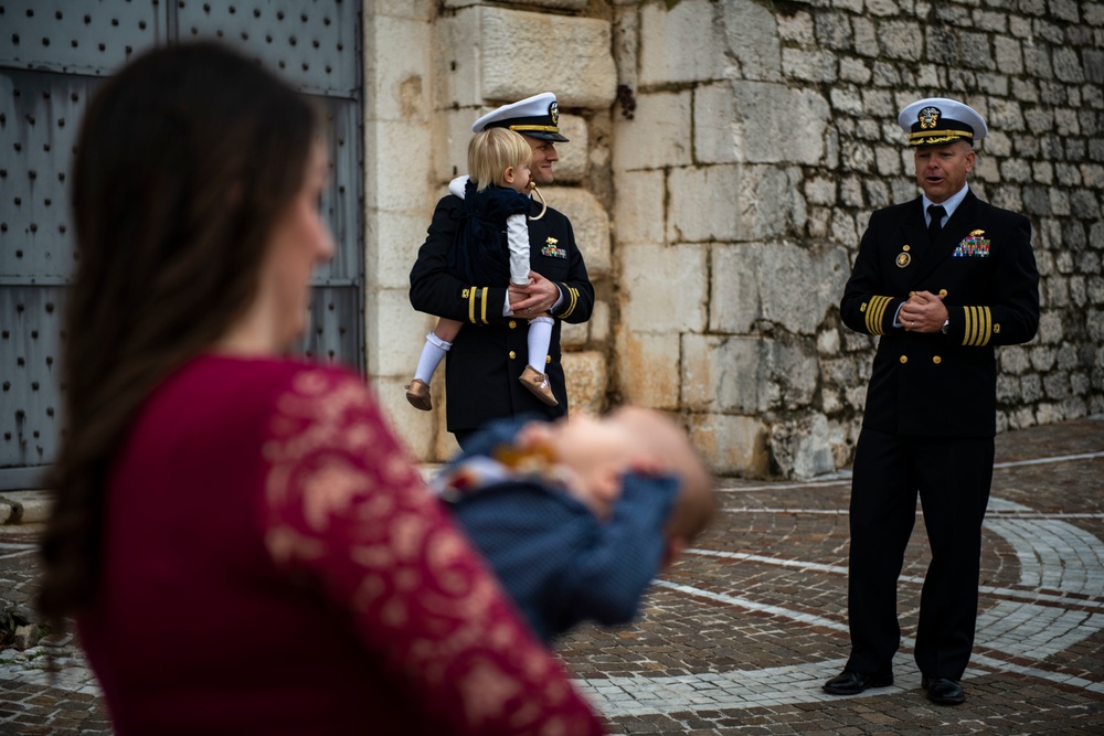 Lt. Cmdr. Daniel Syzdek Promotion Ceremony