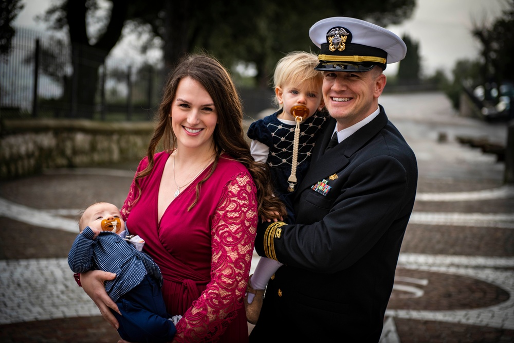 Lt. Cmdr. Daniel Syzdek Promotion Ceremony