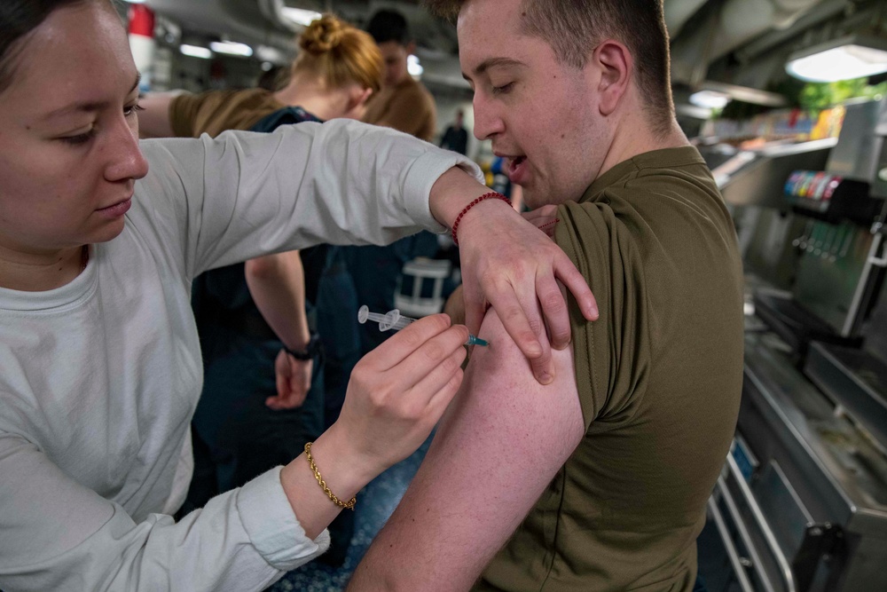 Daily Operations Aboard USS George H.W. Bush (CVN 77)