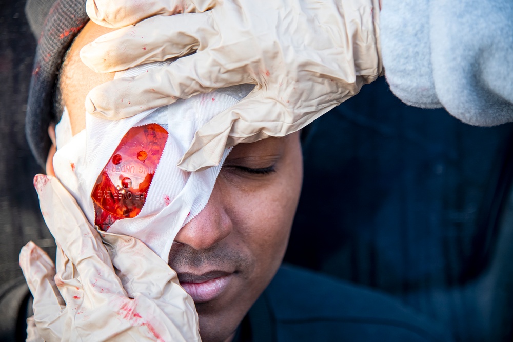 Pathfinder defenders, medics evaluate readiness during Active shooter exercise