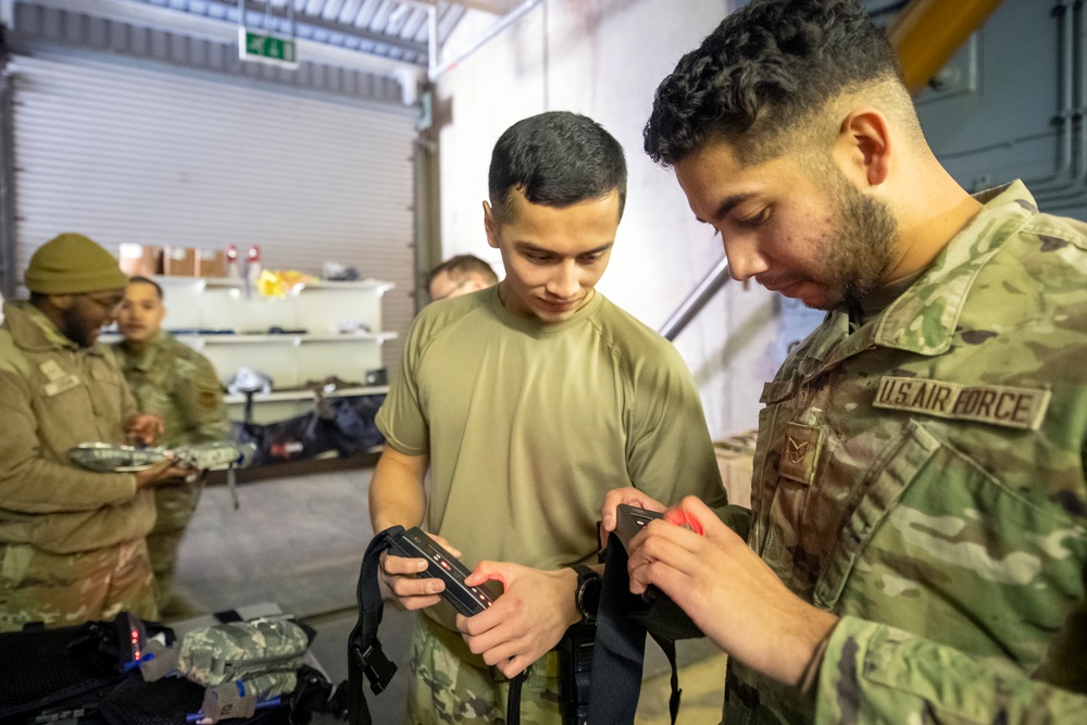 Pathfinder defenders, medics evaluate readiness during Active shooter exercise