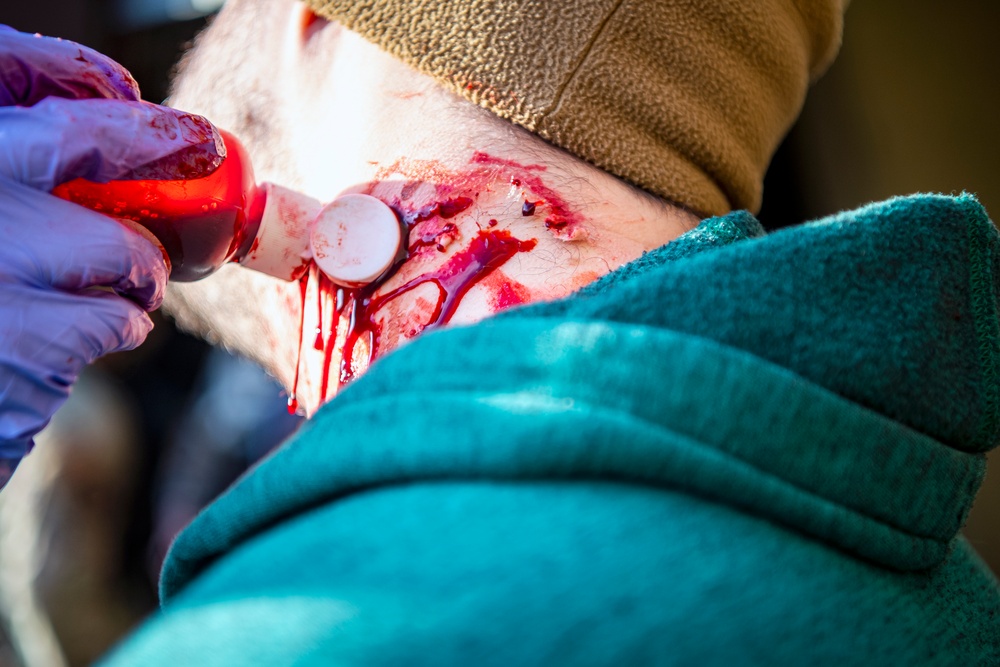 Pathfinder defenders, medics evaluate readiness during Active shooter exercise
