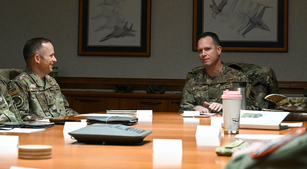 ACC Command Chief Immersed into 1st FW culture