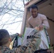 Holiday in the Barracks bag stuffing