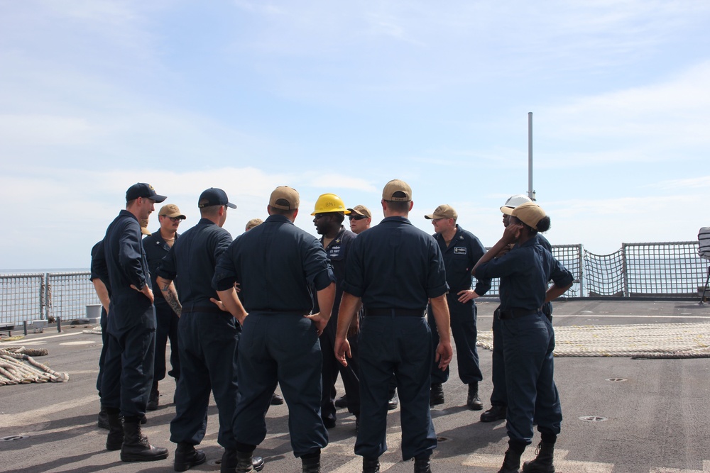 USS Milwaukee arrives in Limon, Costa Rica, for a Port Visit