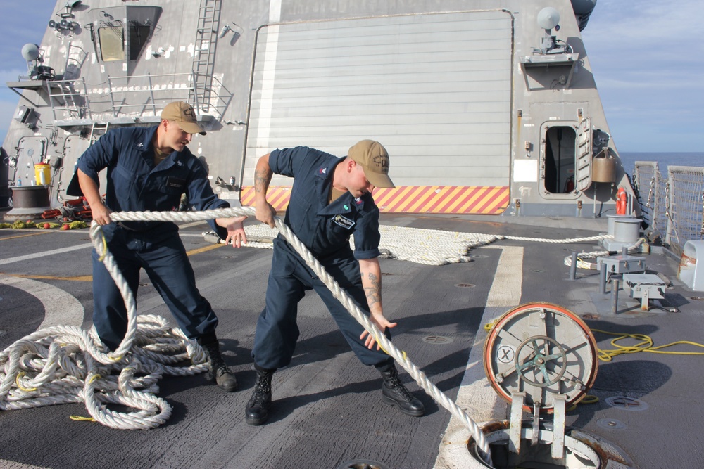 USS Milwaukee arrives in Limon, Costa Rica, for a Port Visit