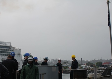 USS Milwaukee arrives in Limon, Costa Rica, for a Port Visit