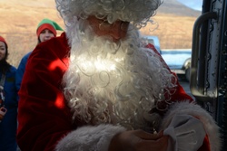 Santa to the Villages 2022: Akhiok [Image 6 of 16]