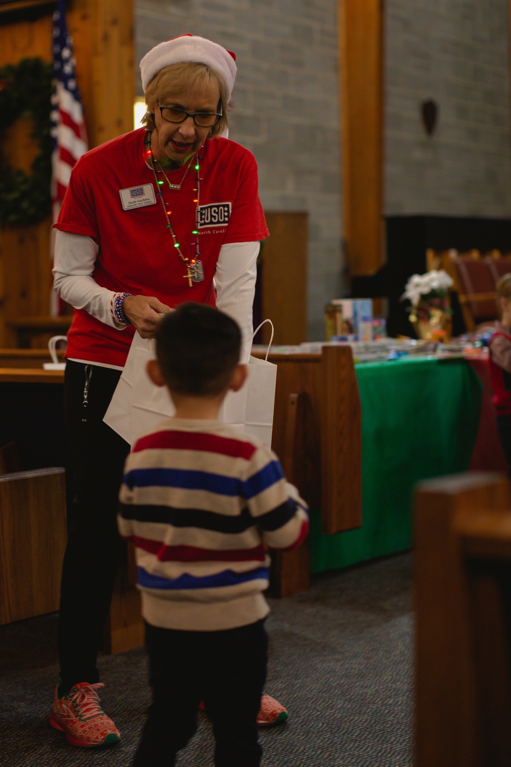 Gunny Claus Visits MCAS New River