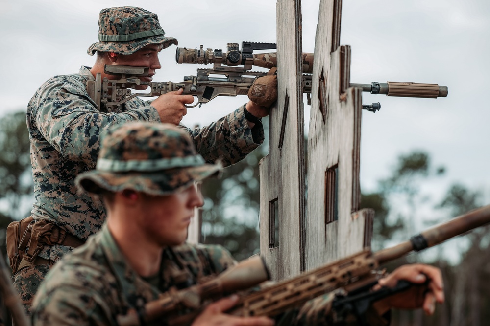 2d Marine Regiment Field Exercise 2022: Sniper Range