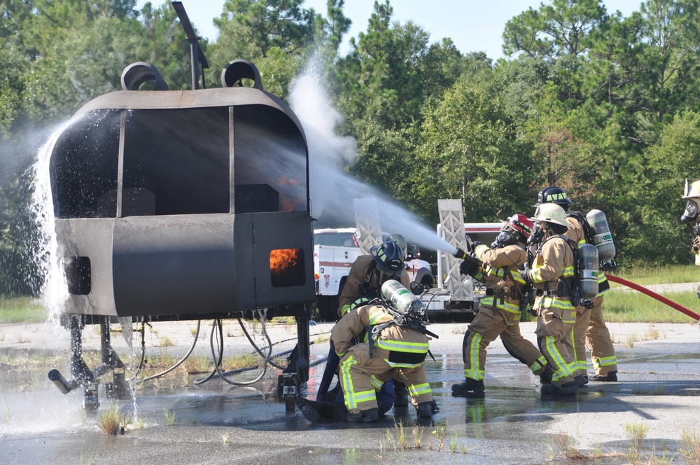 908th Firefighters train for new mission