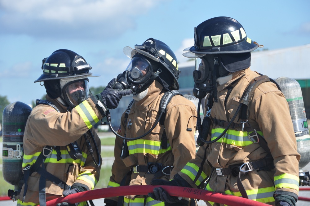 908th Firefighters train for new mission