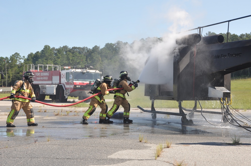 908th Firefighters train for new mission