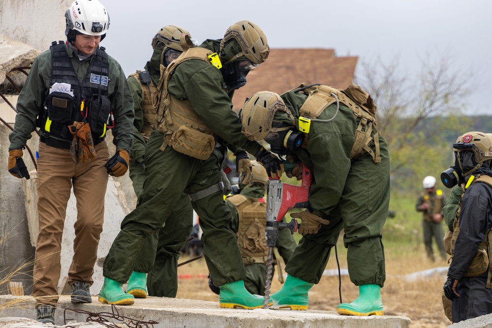 CBIRF Marines and Sailors participate in Exercise Sudden Response