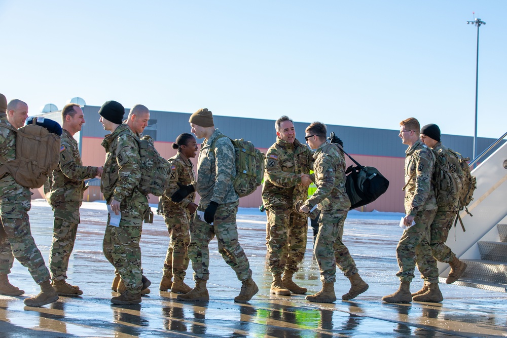 B Co., 548th DSSB Redeployment Ceremony