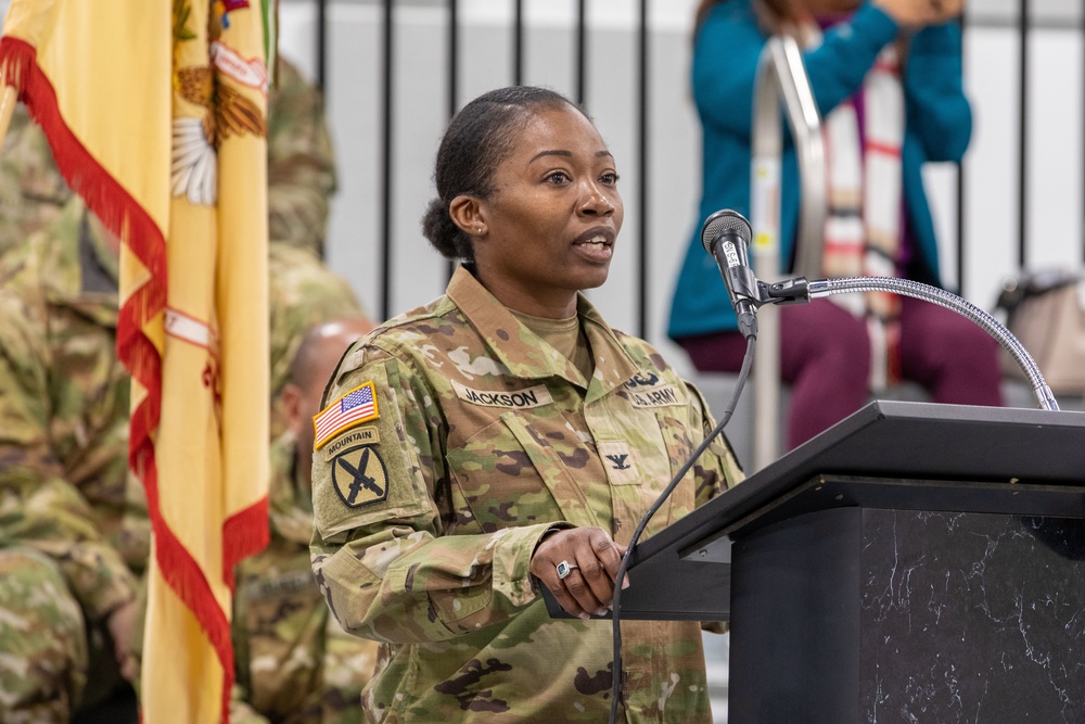 B Co., 548th DSSB Redeployment Ceremony