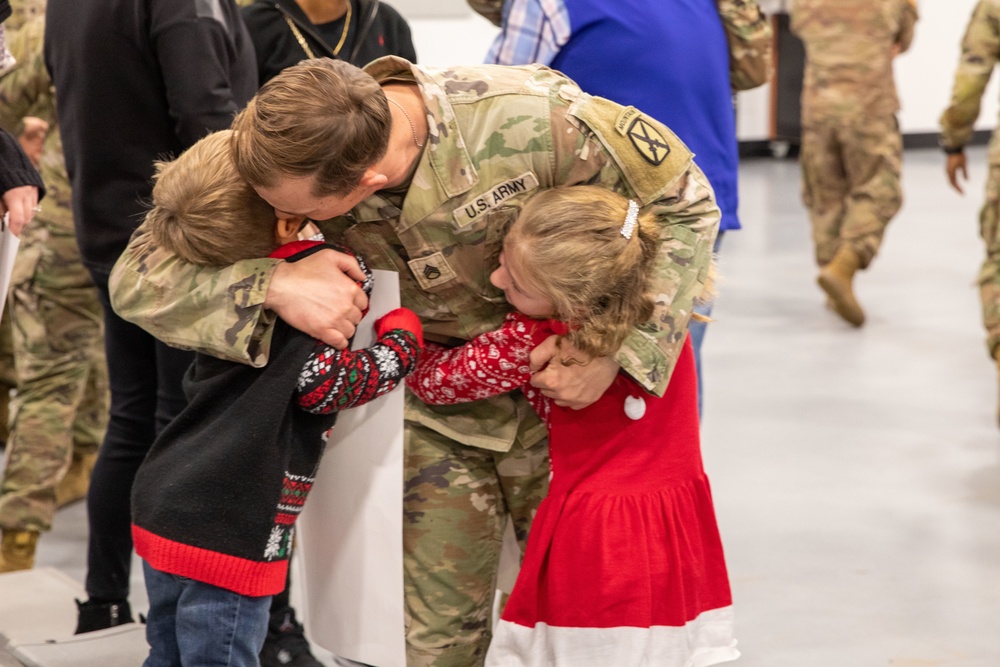 B Co., 548th DSSB Redeployment Ceremony