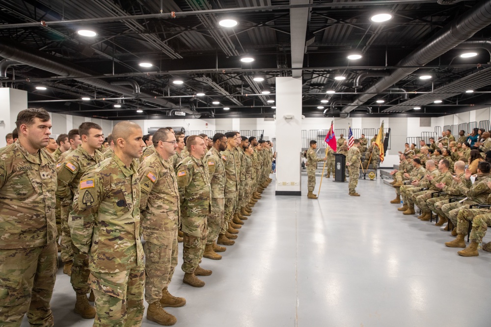 B Co., 548th DSSB Redeployment Ceremony