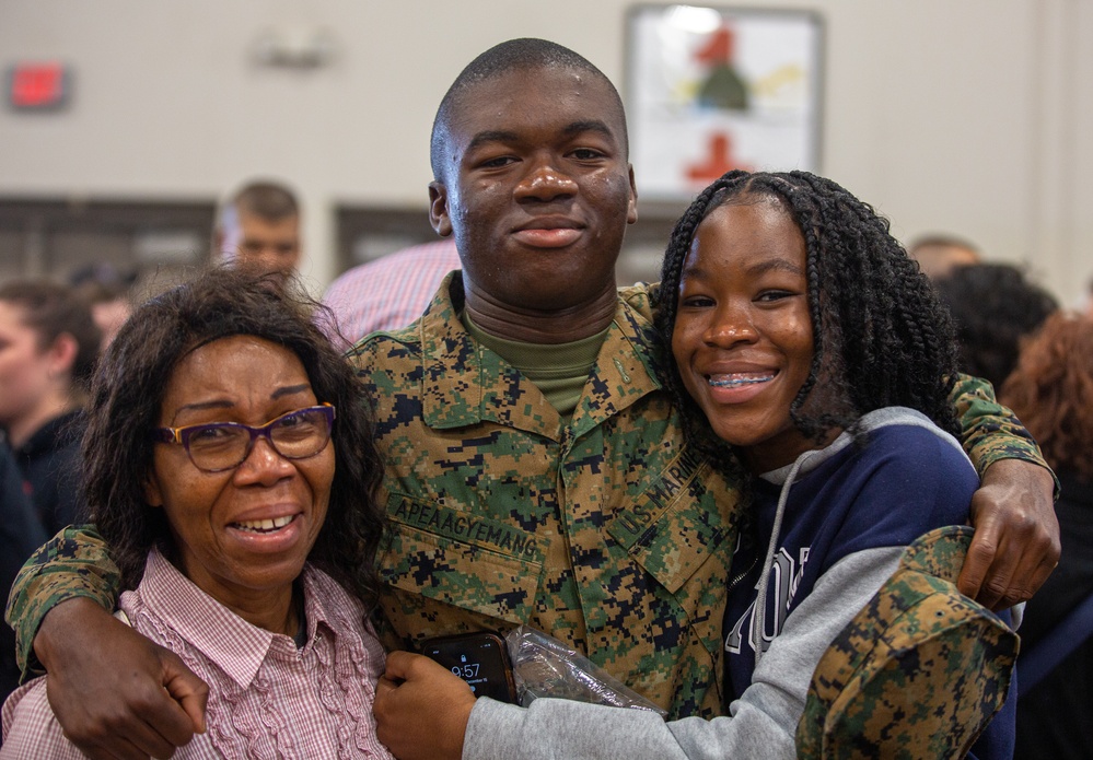 Mike Company Family Day Ceremony