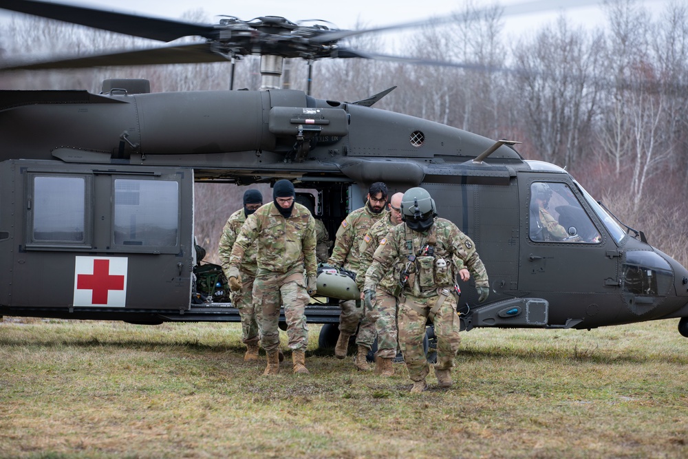 510th HR Company MEDEVAC Training