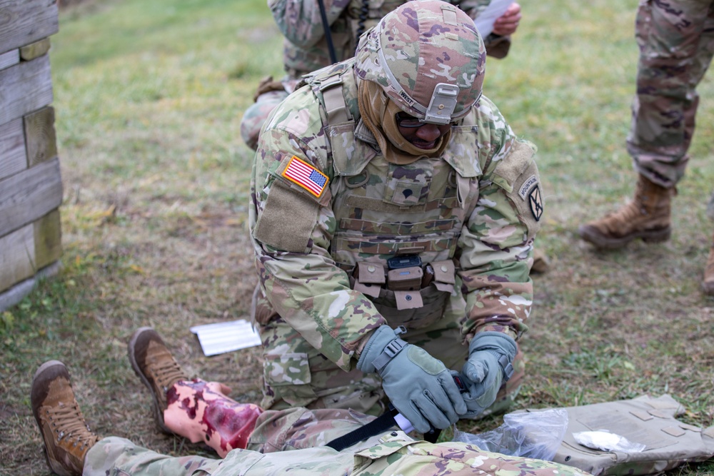 510th HR Company MEDEVAC Training