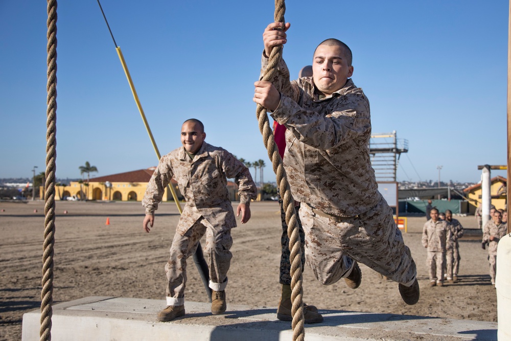 DVIDS - Images - Delta Company Confidence Course [Image 1 of 10]