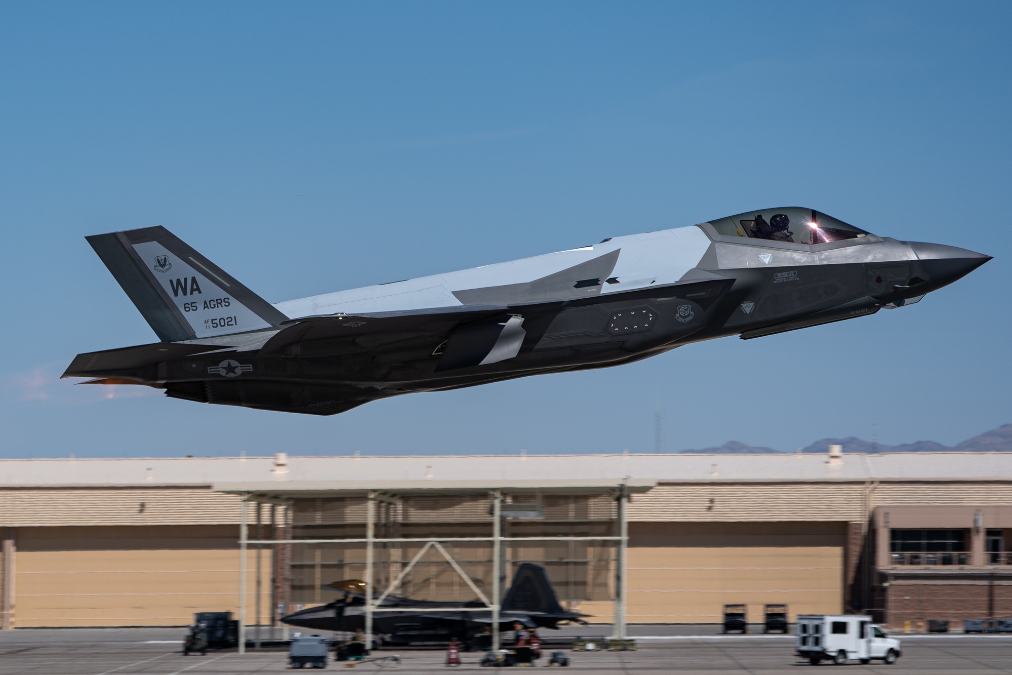 DVIDS - Images - F-35 65th Aggressor Squadron first flight [Image