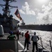 Decatur Underway Replenishment with USS Nimitz