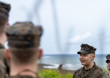 A walk in their footsteps: VMGR-152 hike around Iwo Jima