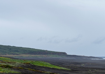 A walk in their footsteps: VMGR-152 hike around Iwo Jima