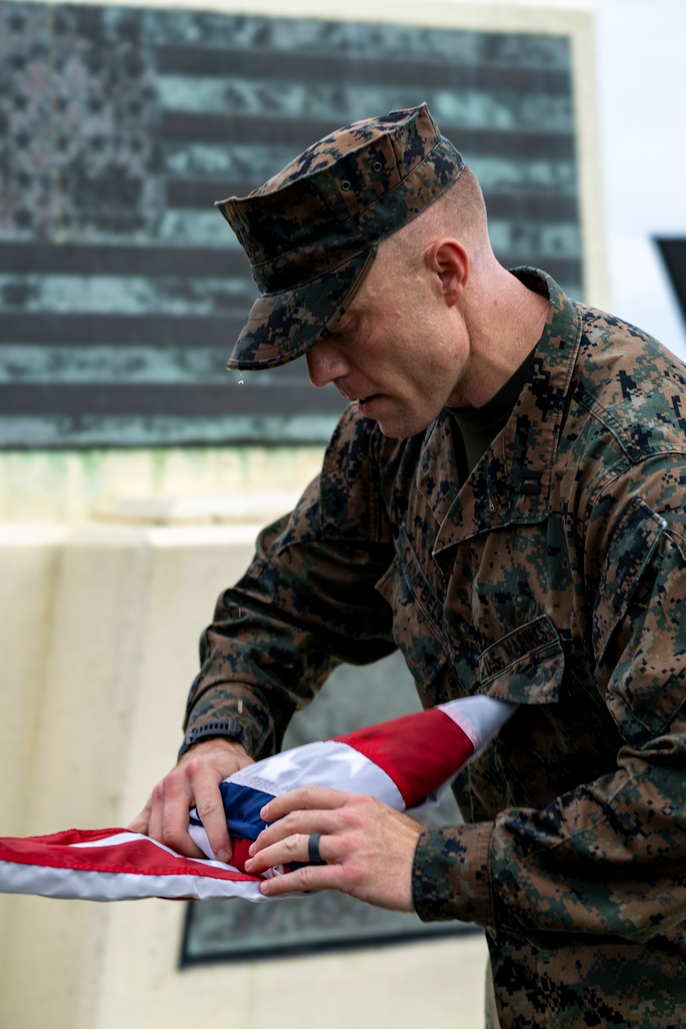 A walk in their footsteps: VMGR-152 hike around Iwo Jima