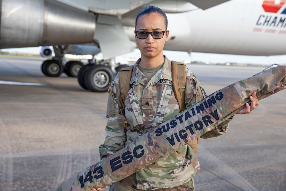 143d ESC Deployment Departure