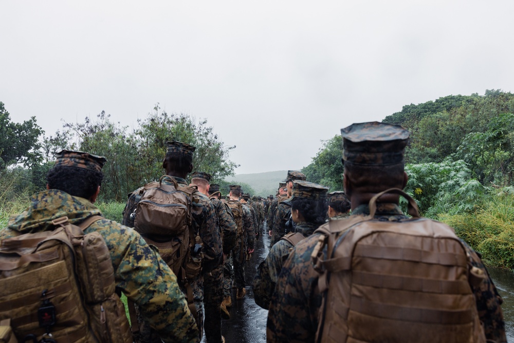 A walk in their footsteps: VMGR-152 hike around Iwo Jima