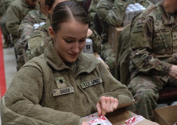 Romanians Gift Giving Ceremony for the 101st Airborne Division