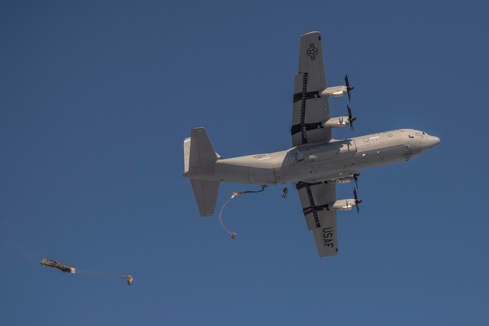 Paratroopers at the Alzey Drop Zone