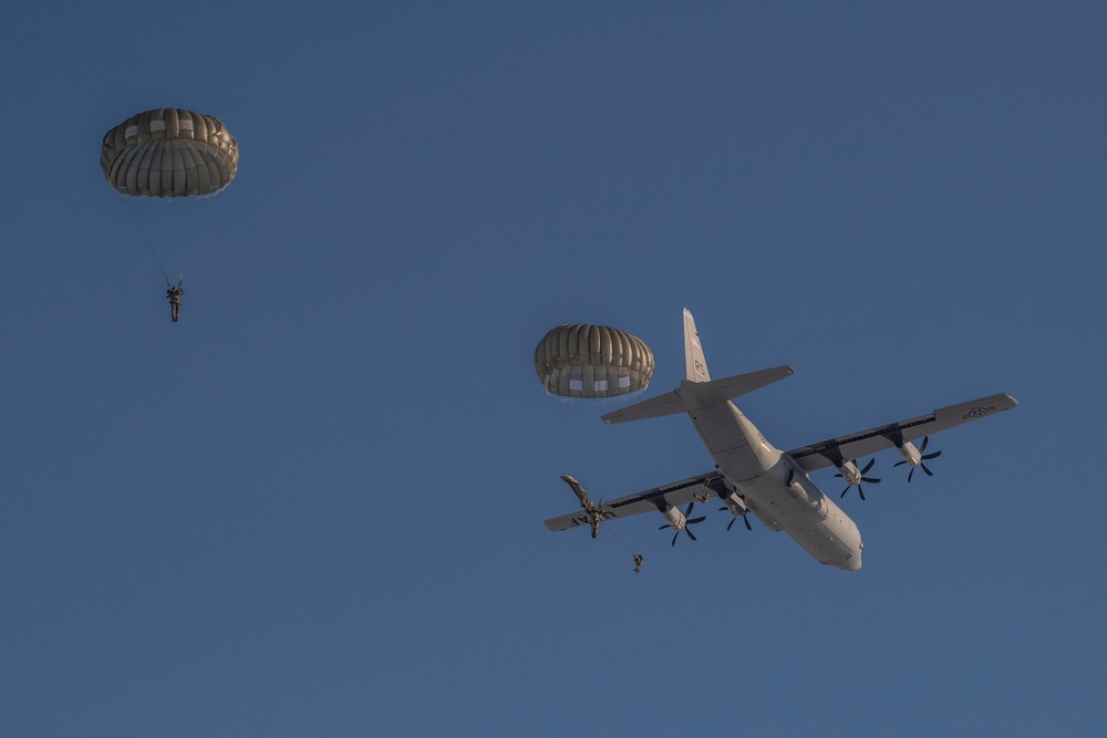 Paratroopers at the Alzey Drop Zone