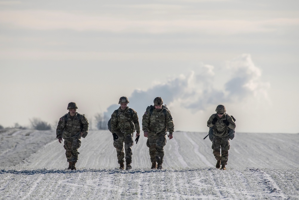 Paratroopers at the Alzey Drop Zone