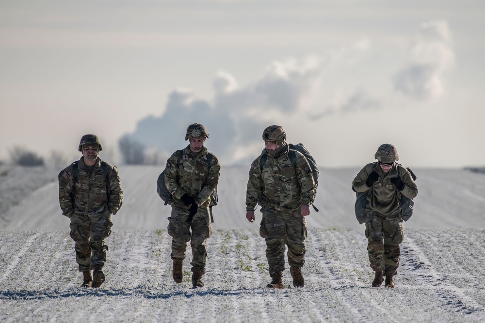 Paratroopers at the Alzey Drop Zone