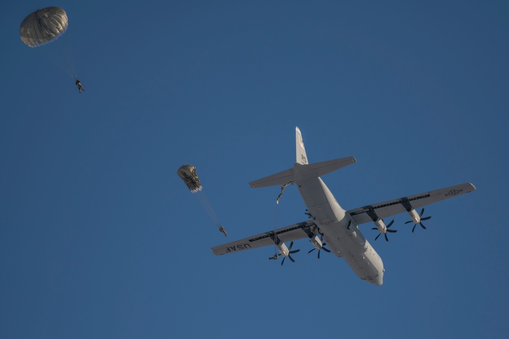 Paratroopers at the Alzey Drop Zone