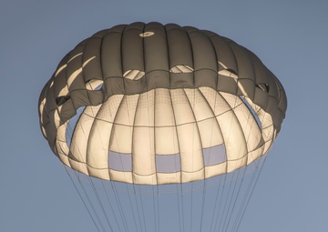 Paratrooper at the Alzey Drop Zone