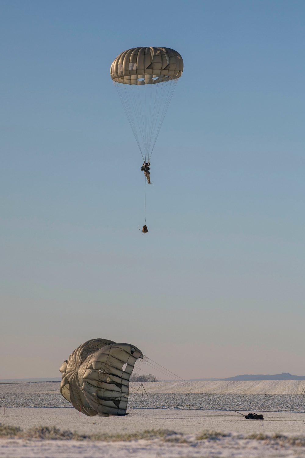 Paratroopers at the Alzey Drop Zone