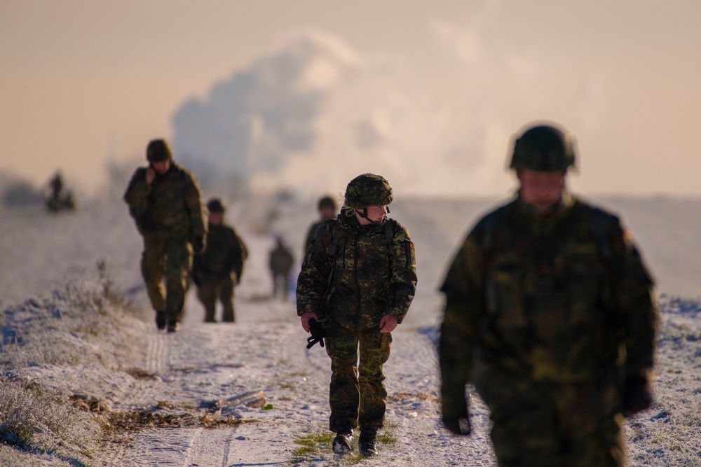 Paratroopers at the Alzey Drop Zone