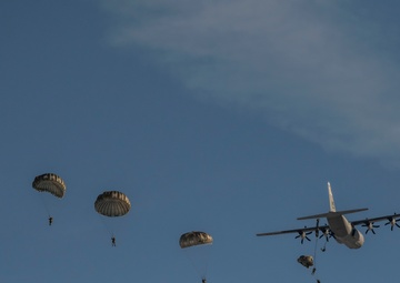 Paratroopers at the Alzey Drop Zone